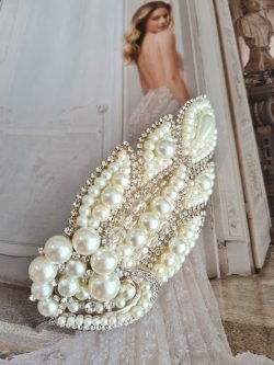 Bridal clip "Edel" #282