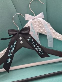 Mr&Mrs Personalised Wedding Hanger Set