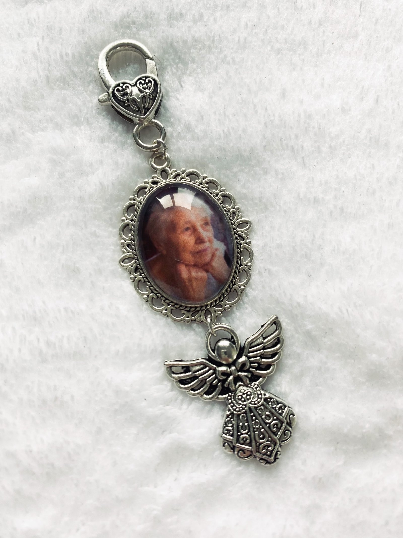 Design Your Own Wedding Bouquet Charm with Photo