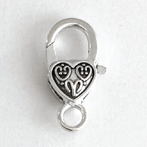 Vintage Style Heart Clasp