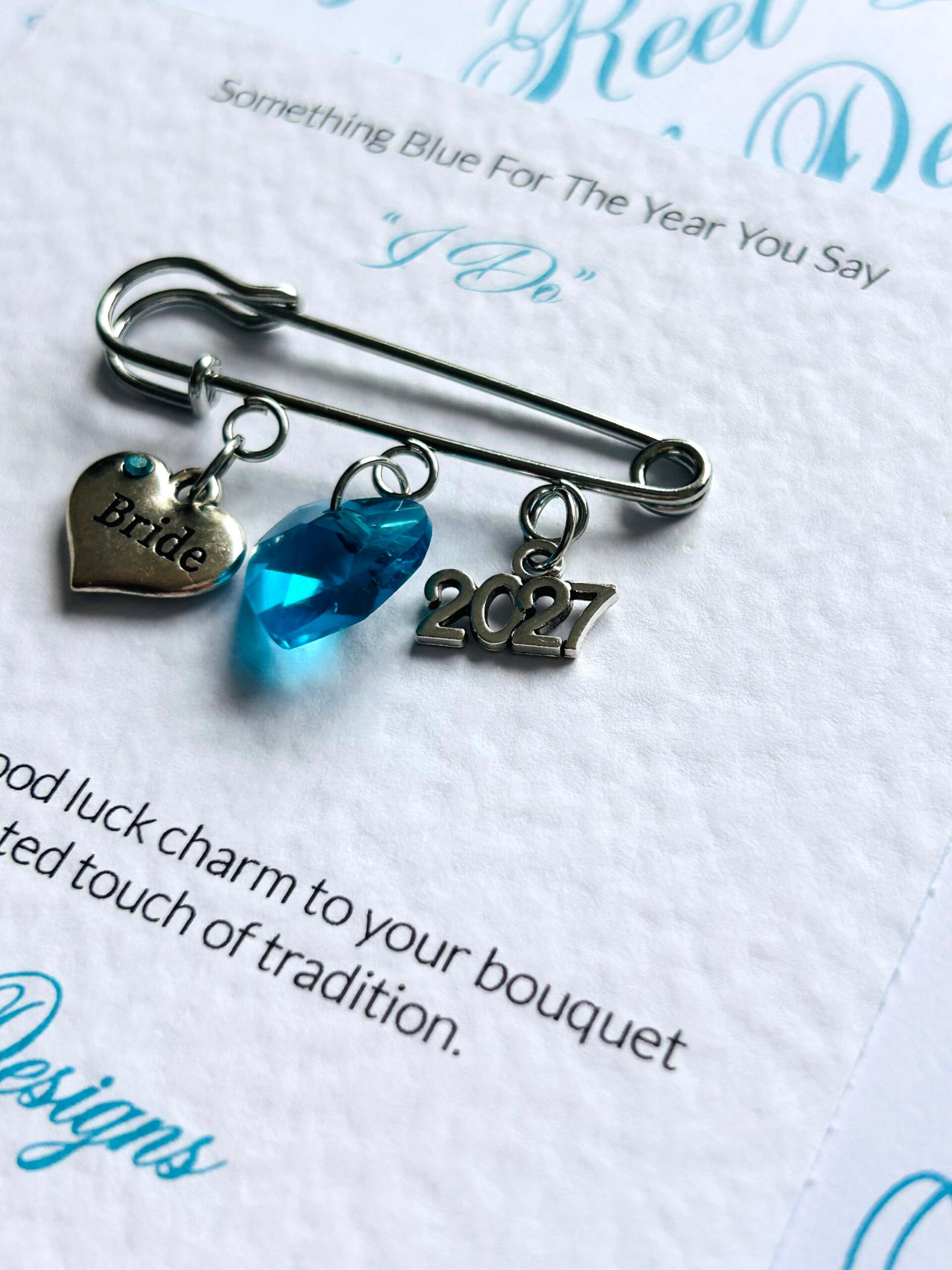 Something Blue For The Year You Say "I Do" Pin - Image 17
