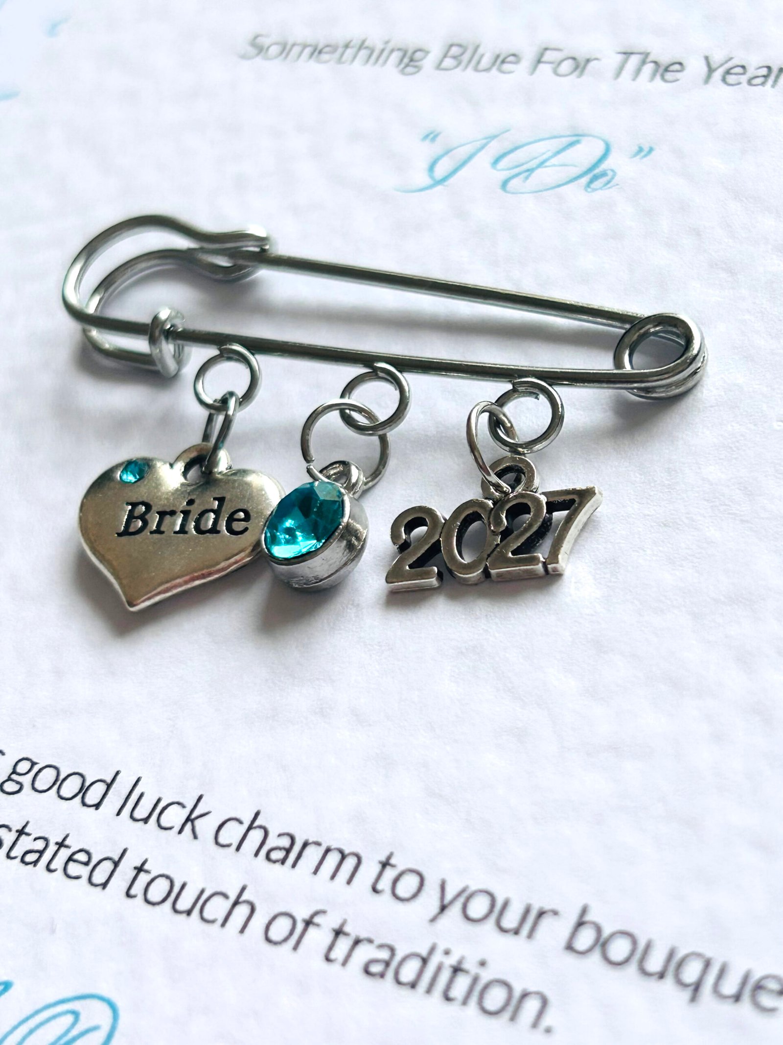 Something Blue For The Year You Say "I Do" Pin - Image 15