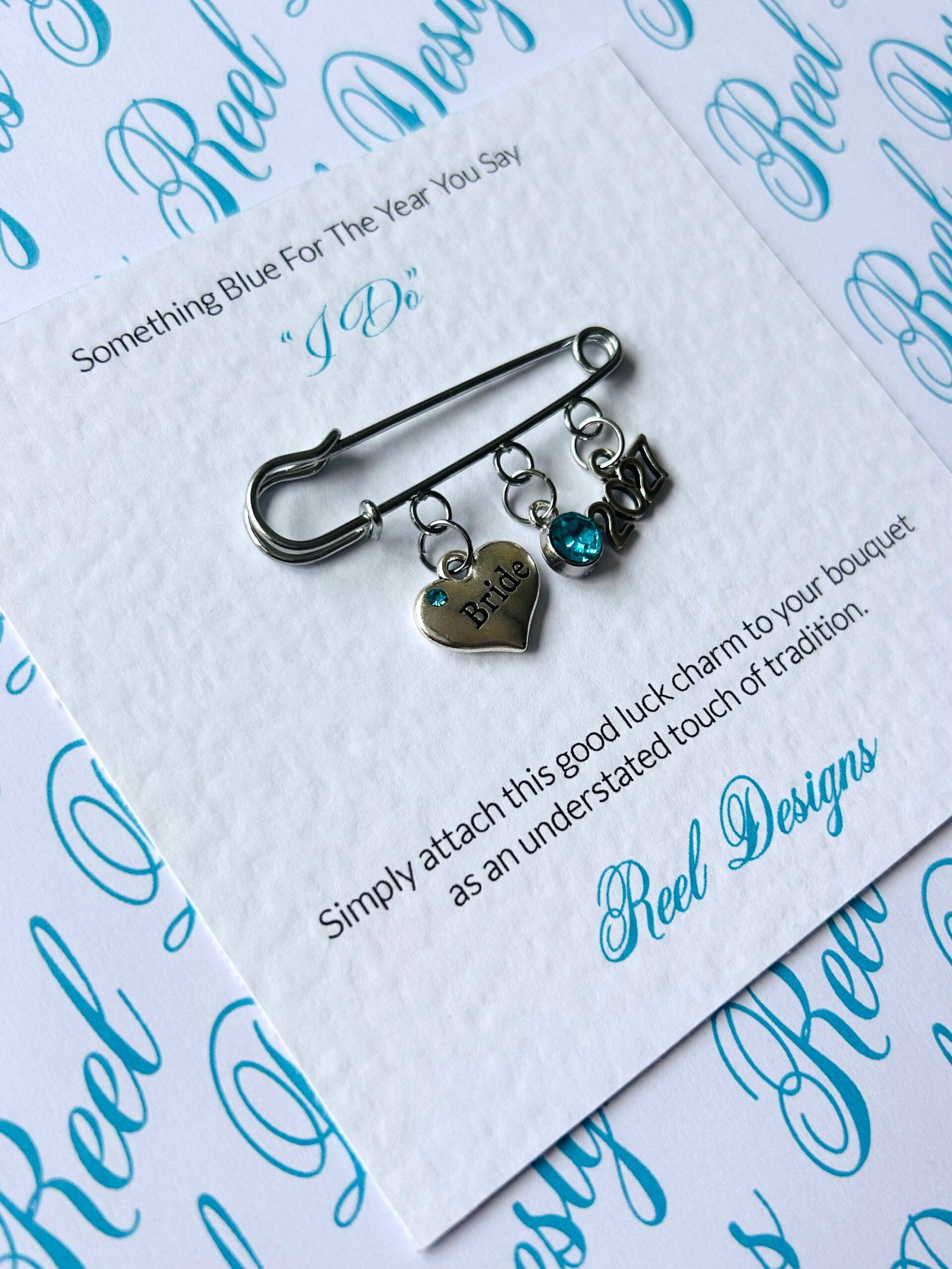 Something Blue For The Year You Say "I Do" Pin - Image 14