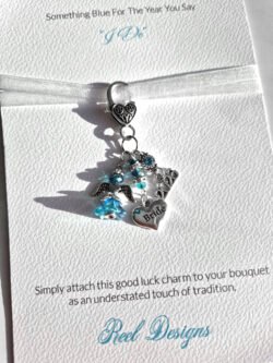 Something Blue For The Year You Say I Do "Angel"