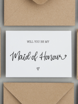 "Will You Be My..." Card Range
