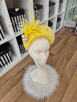 Yellow halo crown