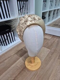 Gold halo crown headband