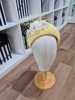 Yellow halo headband "Sol"
