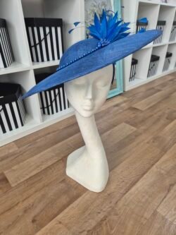 Royal blue hat