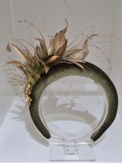 Khaki green headband